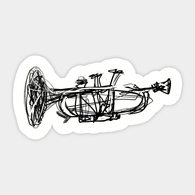 Trumpet_000 Sticker by Kenjy737